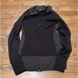 Gap Fit Woman’s Two Tone Zip Up Sweatshirt